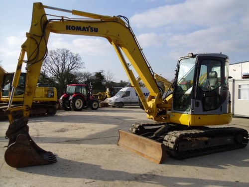 Product picture KOMATSU PC78MR-6 HYDRAULIC EXCAVATOR OPERATION & MAINTENANCE MANUAL (S/N: 3253 and up)