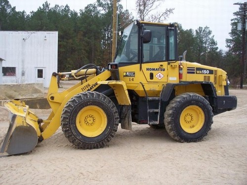 Product picture KOMATSU WA150-5 WHEEL LOADER OPERATION & MAINTENANCE MANUAL (S/N: 73685 and up)