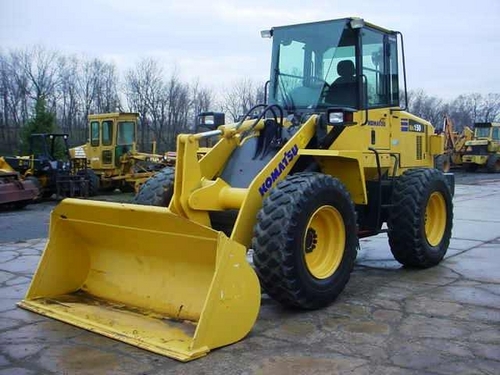 Product picture KOMATSU WA150L-5 WHEEL LOADER OPERATION & MAINTENANCE MANUAL (S/N: 73685 and up)