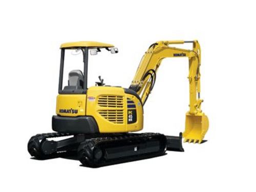 Product picture KOMATSU PC45MR-3, PC55MR-3 HYDRAULIC EXCAVATOR OPERATION & MAINTENANCE MANUAL