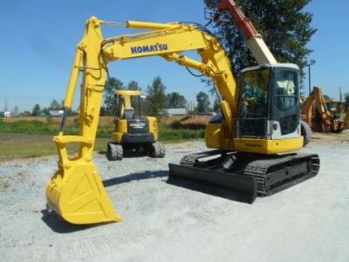 Product picture KOMATSU PC78US-8 HYDRAULIC EXCAVATOR OPERATION & MAINTENANCE MANUAL
