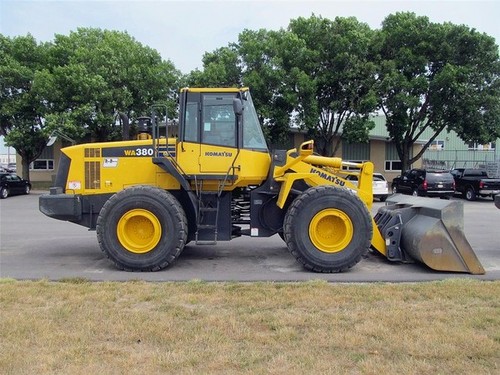 Product picture KOMATSU WA380-6 WHEEL LOADER OPERATION & MAINTENANCE MANUAL (S/N: 65799 and up)