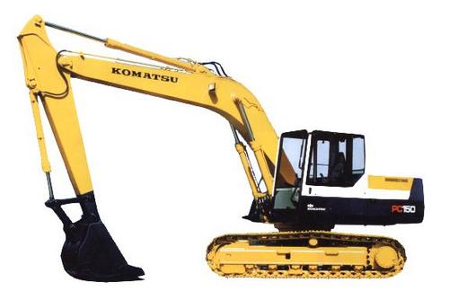 Product picture KOMATSU PC150-6K, PC150LC-6K HYDRAULIC EXCAVATOR OPERATION & MAINTENANCE MANUAL (S/N: K32001 and up)
