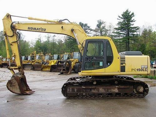 Product picture KOMATSU PC150-6K, PC150LC-6K HYDRAULIC EXCAVATOR OPERATION & MAINTENANCE MANUAL (S/N: K34001 and up)