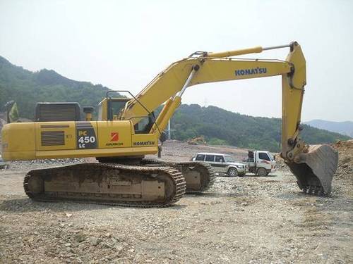 Product picture KOMATSU PC450-8, PC450LC-8 HYDRAULIC EXCAVATOR OPERATION & MAINTENANCE MANUAL