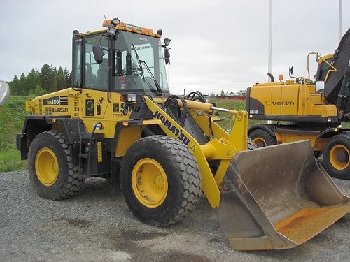 Product picture KOMATSU WA150-5H WHEEL LOADER OPERATION & MAINTENANCE MANUAL