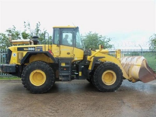 Product picture KOMATSU WA380-5H WHEEL LOADER SERVICE SHOP REPAIR MANUAL