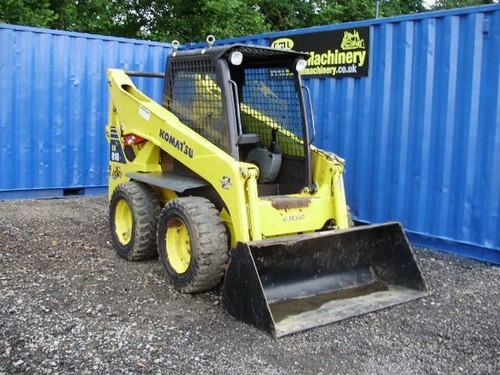 Product picture KOMATSU SK818-5 SKID-STEER LOADER OPERATION & MAINTENANCE MANUAL