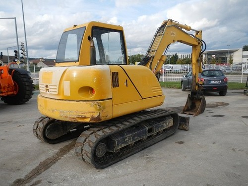 Product picture KOMATSU PC75R-2 HYDRAULIC EXCAVATOR SERVICE SHOP REPAIR MANUAL (S/N: 22E5200763 and up)