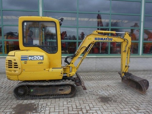 Product picture KOMATSU PC20R-8, PC27R-8 HYDRAULIC EXCAVATOR SERVICE SHOP REPAIR MANUAL (S/N: F30791 and up, F31103 and up)