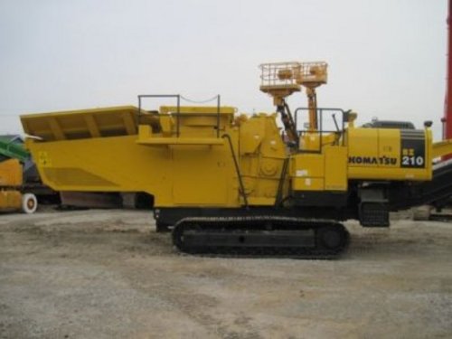 Product picture KOMATSU BZ210-1 MOBILE SOIL RECYCLER OPERATION & MAINTENANCE MANUAL