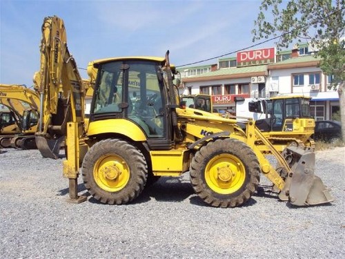 Product picture KOMATSU WB93S-5 BACKHOE-LOADER OPERATION & MAINTENANCE MANUAL