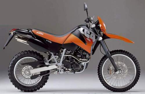 Product picture 2003 KTM SPORTMOTORCYCLES 640 LC4 ENDURO / 640 LC4 SUPERMOTO OWNERS MANUAL