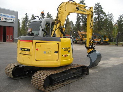 Product picture New Holland E70BSR ROPS Tier 3 Midi Crawler Excavator Service Repair Manual