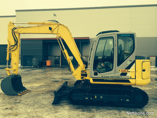 Product picture New Holland E80BMSR Midi Crawler Excavator Service Repair Manual