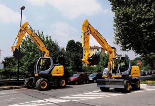 Product picture New Holland WE150 Compact, WE170 Compact, WE170C Railroad Wheeled Excavators Service Repair Manual