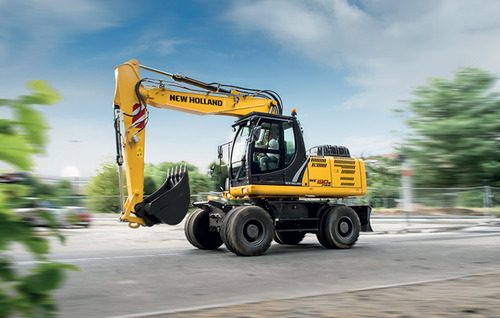 Product picture New Holland WE190, WE210 - WE210 Industrial, WE230 - WE230 Industrial Wheeled Excavators Service Repair Manual